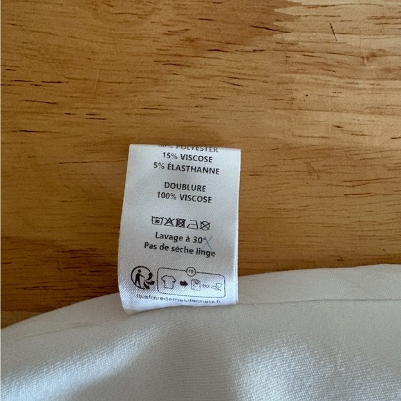 SAAJ Paris “Florent” Ruffle Open-Back Top – Fits Small - Picture 7 of 7